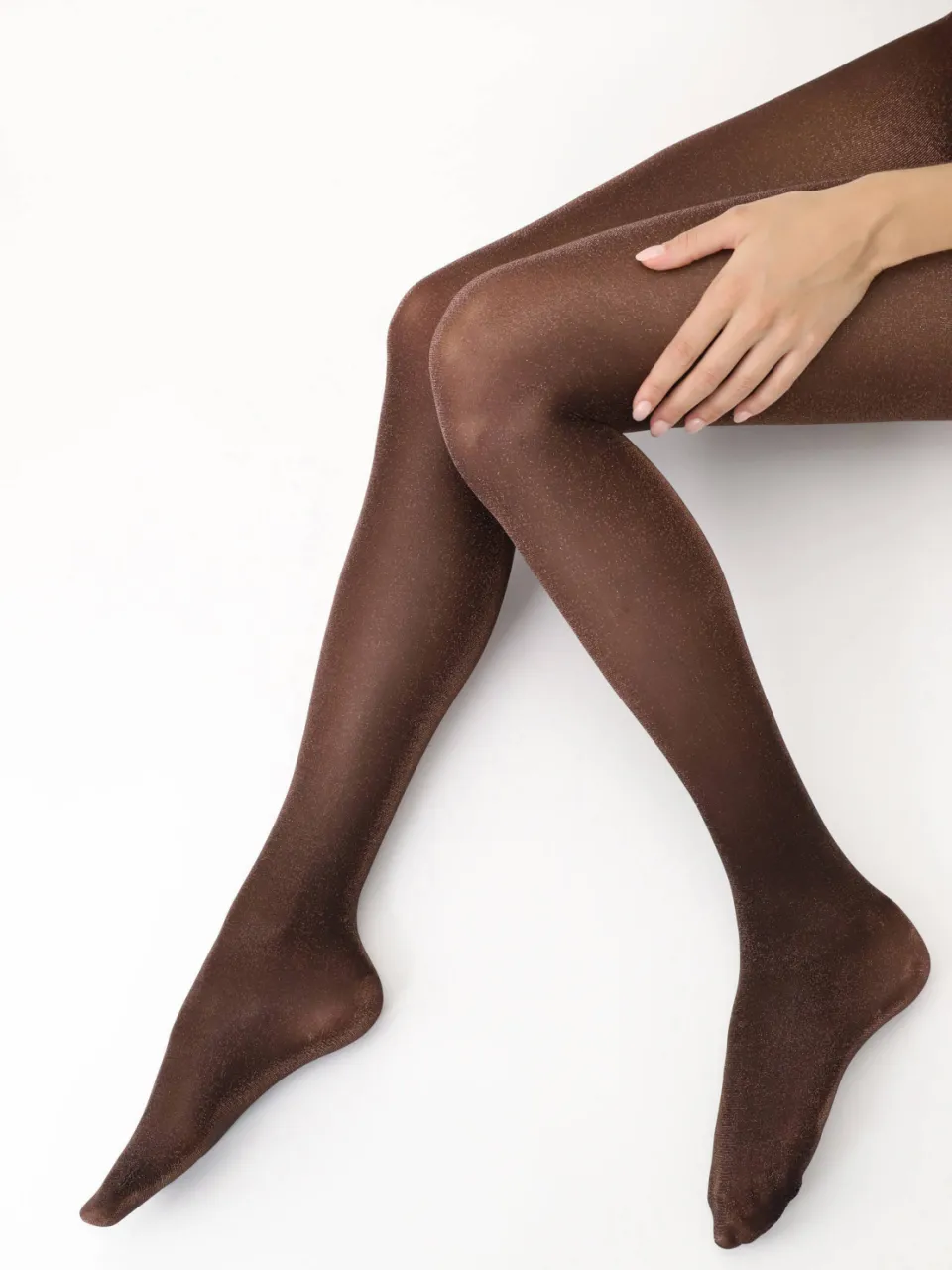 Oroblu Diamonds panty 40 denier brons, foto 2