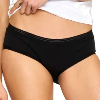 JBS of Denmark Absorbent Hipster Brief 50 ml slip zwart