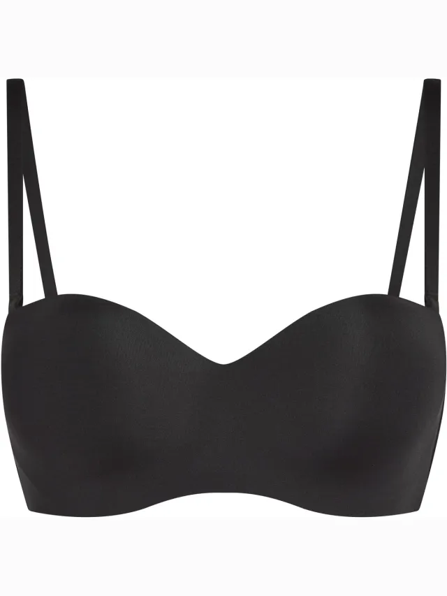 Hunkemöller Dames Lingerie Voorgevormde strapless beugel-bh Smooth - Zwart