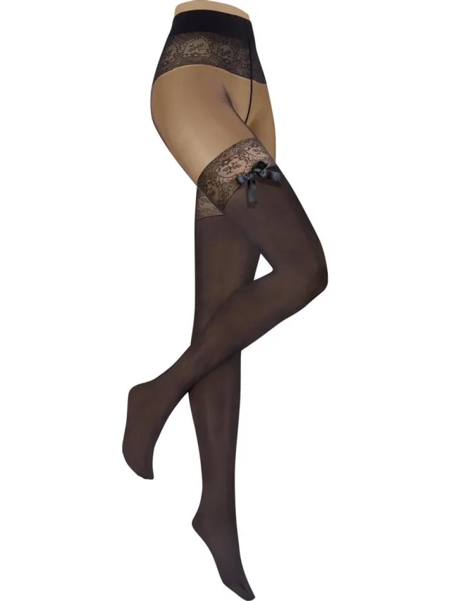 Kunert panty birthday edition maat 38/40 zwart