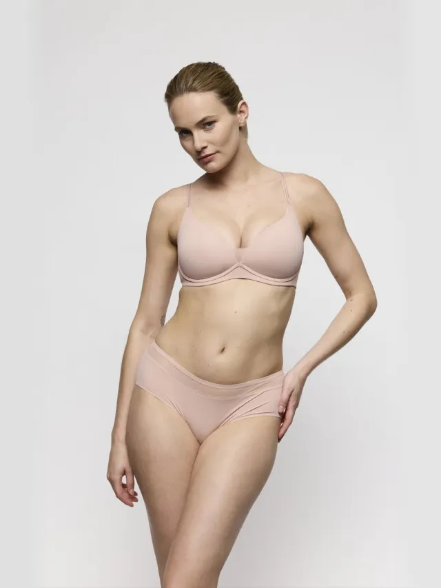 Marie Jo l'aventure Marie Jo Louie Bh zonder Beugel 0122094 Powder Rose - maat EU 70A / FR Huid