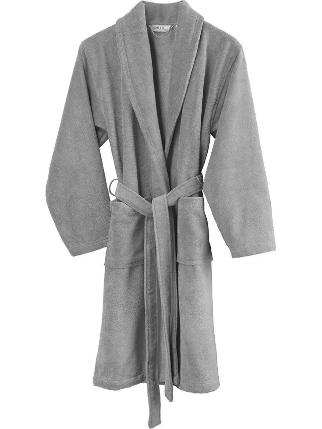 De Witte Lietaer Felicia � Badjas - Dames - Licht grijs