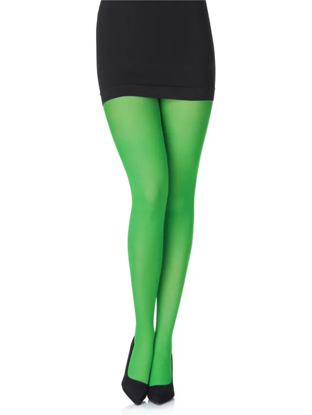 Antie Dames Panty - 80 DEN - Halsterloos - Polyamide - AN-123 - Erba
