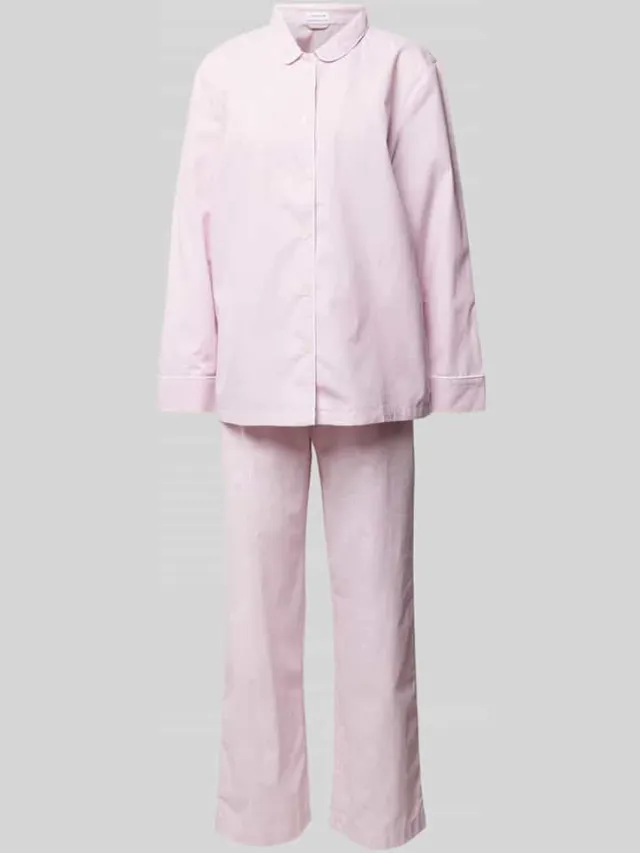 Seidensticker Pyjama met knoopsluiting Roze