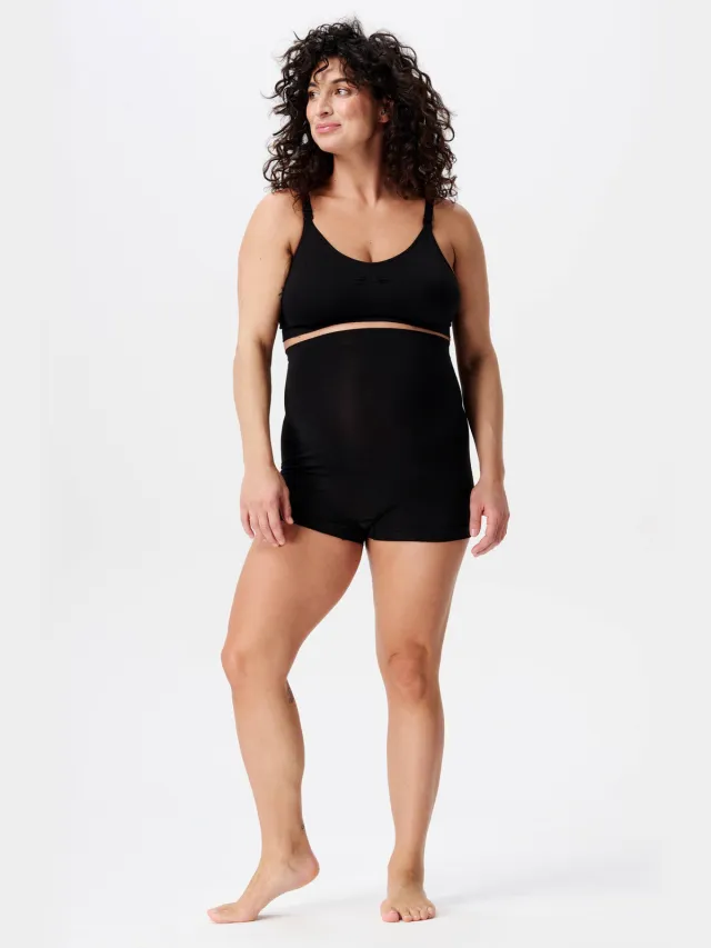 Noppies Laila zwangerschapsshort zwart