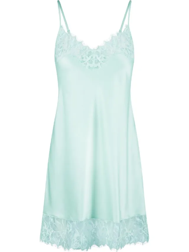 LingaDore Chemise Jade blauw