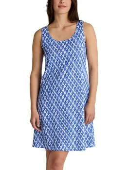 Calida Shell Nights Nightdress Roze,Versch.kleure/Patroon,Wit,Blauw