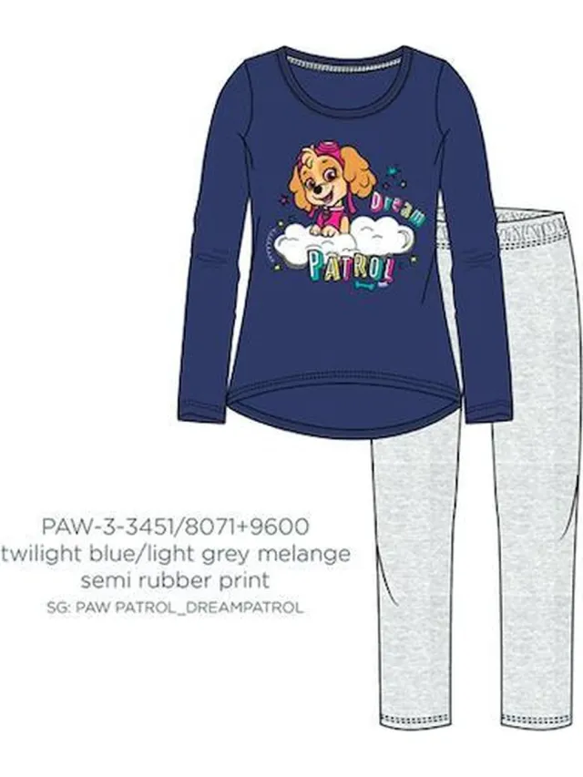 Nickelodeon Paw Patrol SKYE pyjama - blauw - Maat 98 / 3 jaar