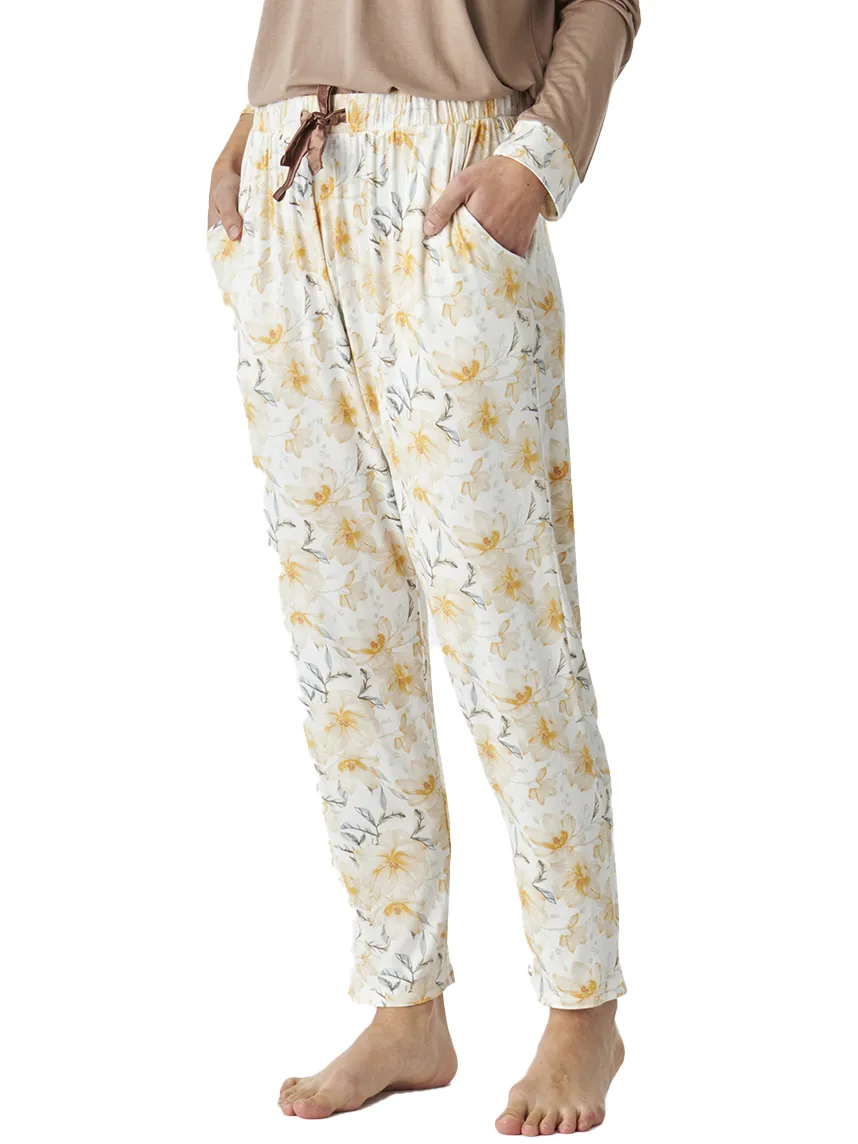 J&J Brothers JJBEP1301 pyjamaset bruin, foto 2