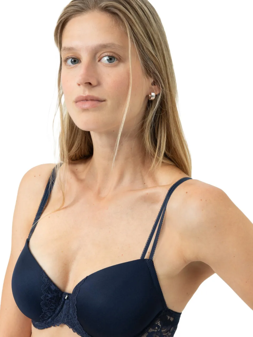Mey Luxurious voorgevormde beugelbh donkerblauw blauw, foto 5