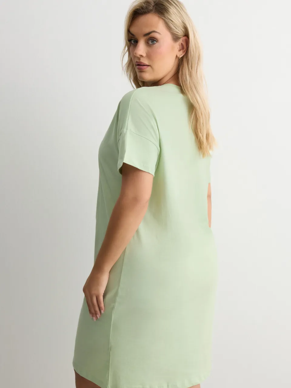 Yours Groen 'Fruit Market' Slaapshirt Nachthemd-64, foto 4