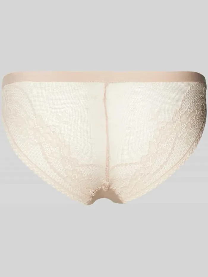 Tommy Hilfiger Slip in semi-transparant design, model 'Tailored Comfort' beige, foto 2