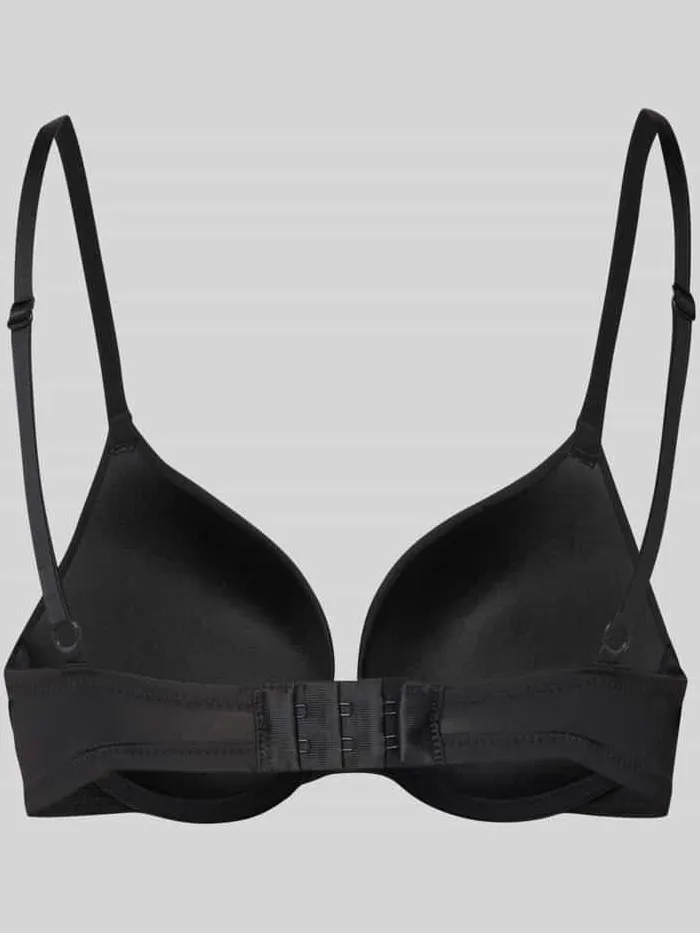 Dorina Push-up-bh met verstelbare bandjes, model 'MICHELLE' zwart, foto 2