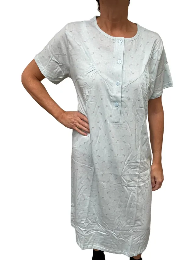 Cocodream Quality Dames blauw nachthemd - Vrouwen - blauw