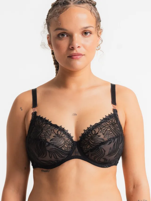 Louisa Bracq Swan Beugel BH - Zwart