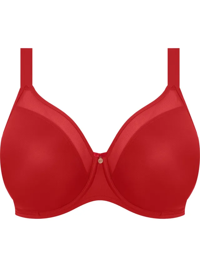 Elomi Smooth Uw Moulded Non Padded Beha - Maat (EU) ROOD
