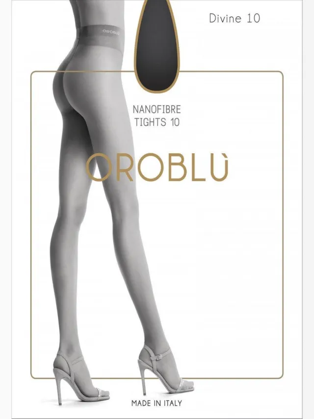 Oroblu Divine Panty Denier 10 - Zwart-42