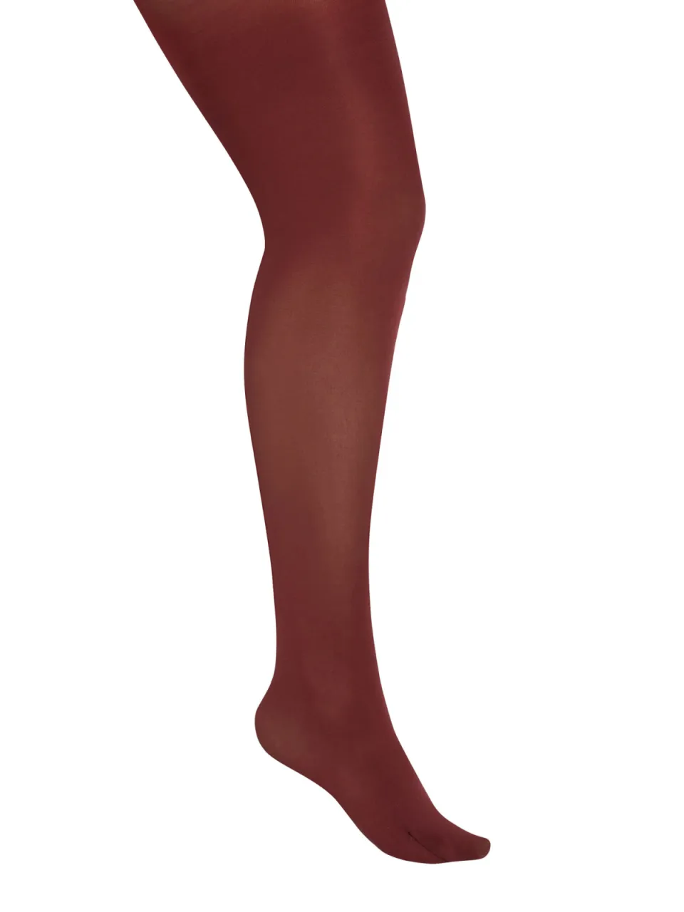 Yours Bordeauxrode Premium Panty Van 90 Denier Microvezelsize 62-64, foto 3