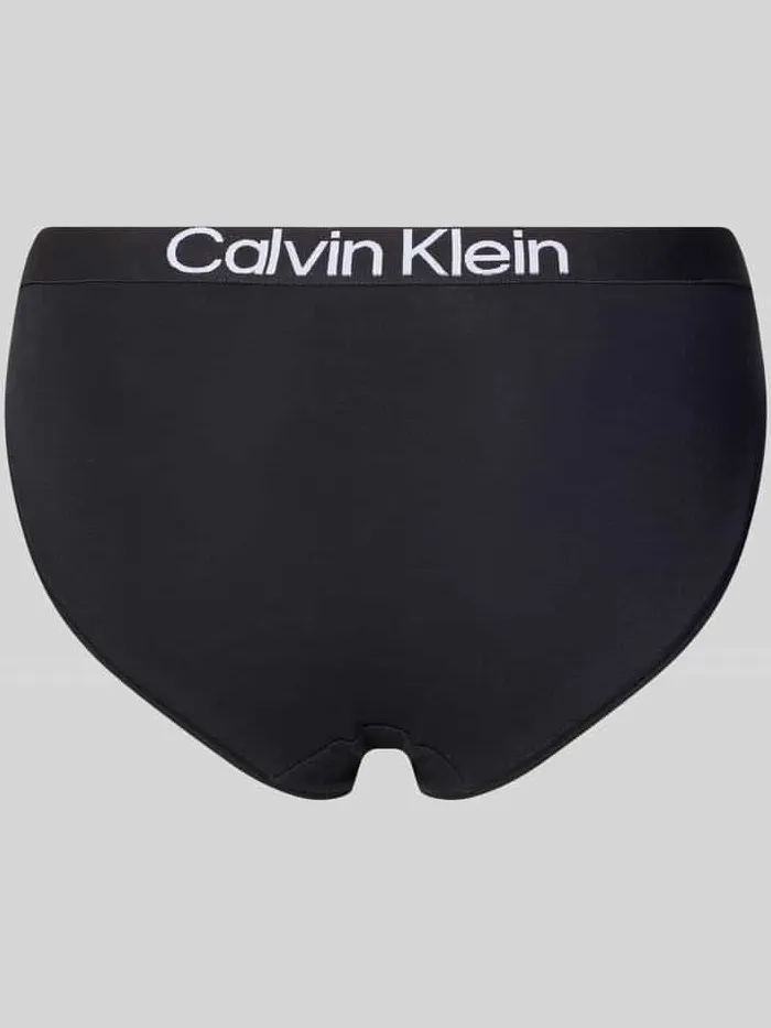 Calvin Klein Slip van katoenmix in set van 3 zwart, foto 2