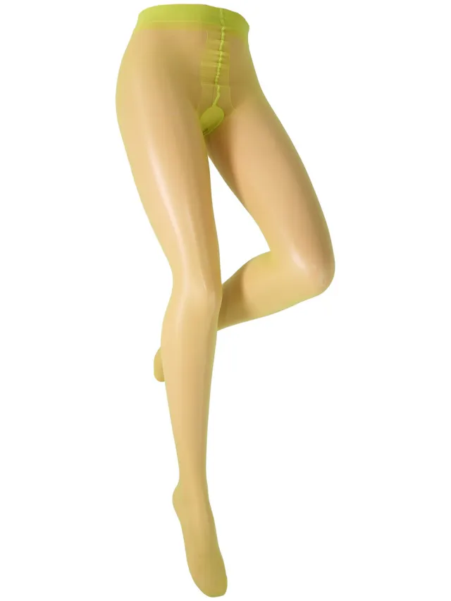 Trasparenze Panty’s/Kousen Trasparenze Collant 20 Denari Oleandro Moda Geel