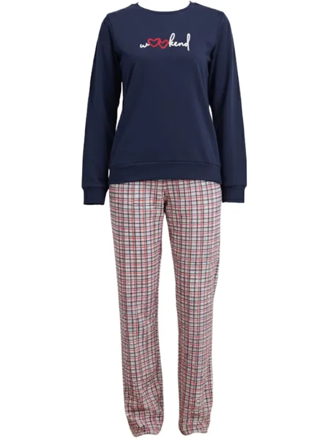 Goldenbay Pyjama Felicia donkerblauw'.