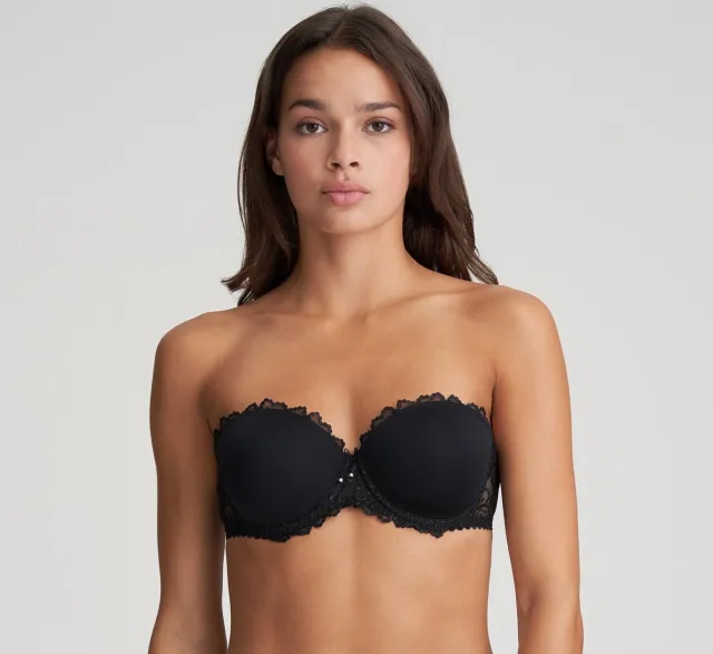 Marie Jo Jane Voorgevormde Strapless Bh 0101338 Zwart - maat EU 85C / FR
