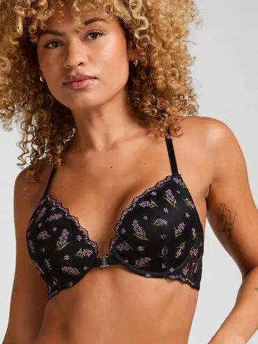 Hunkemöller Push-Up Bh Iris Zwart