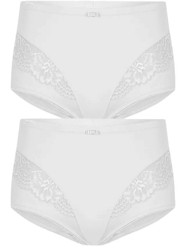 Susa 2-pack corrigerende slip London wit wit