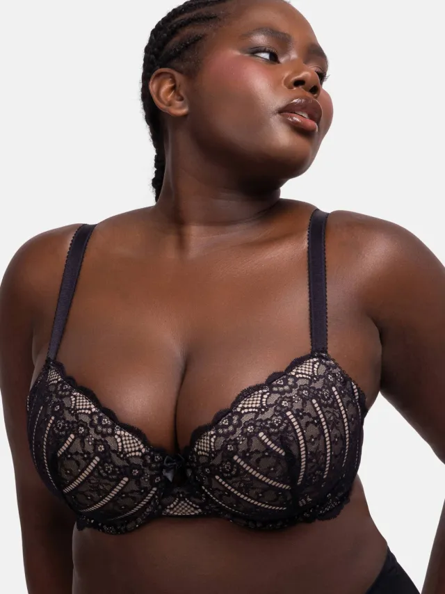 Dorina Curve Celine voorgevormde beugelbh zwart, foto 4
