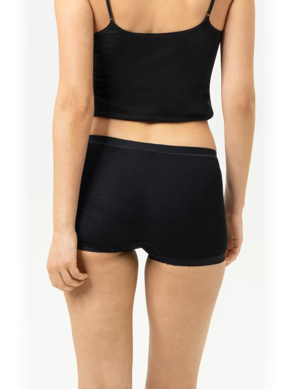 Mey Panty Serie Wool&Silk Zwart, foto 3