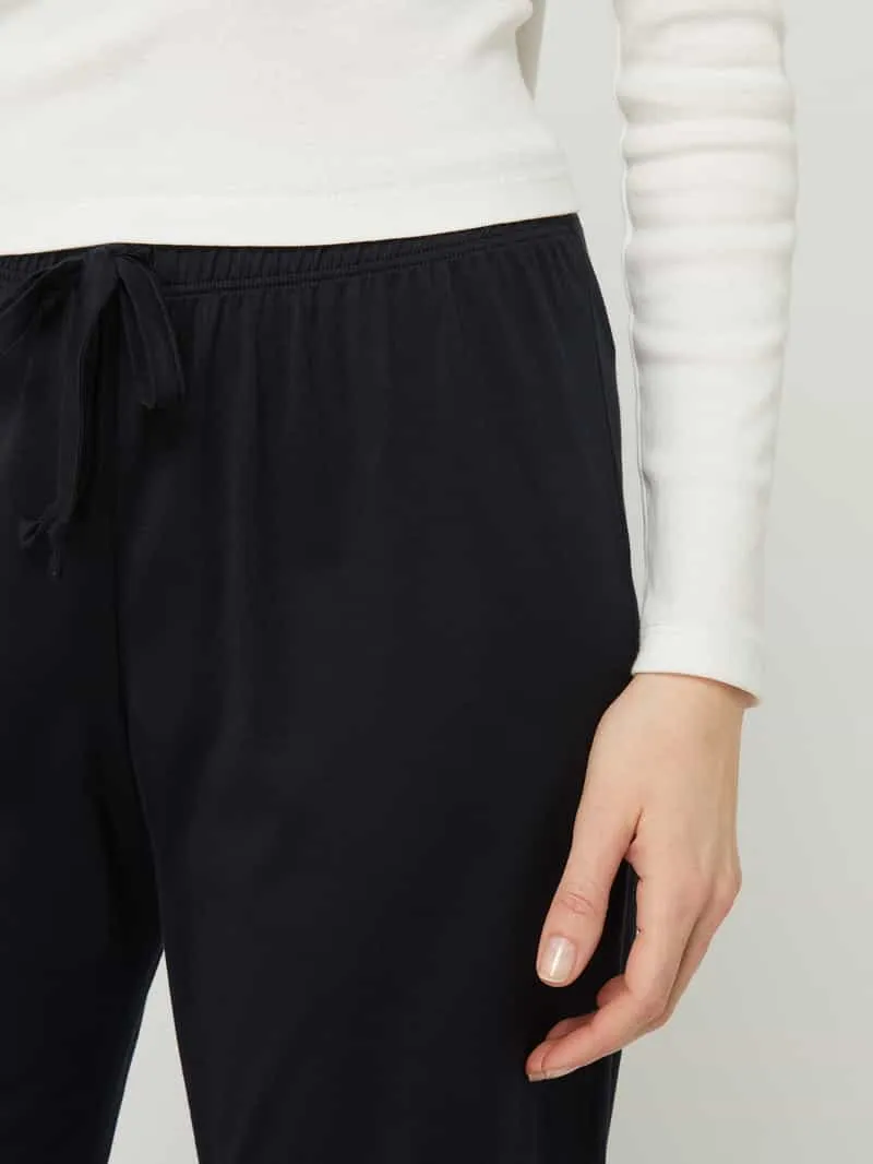 Hanro Comfortbroek van gemerceriseerd katoen, model 'Cotton Deluxe' zwart, foto 4