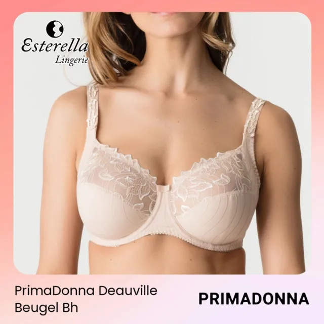 PrimaDonna Deauville Beugel Bh 0161811 Caffé Latte - maat EU 70F / FR Huid