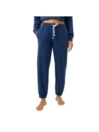 Mey Solid Love Ankle Lounge Pants Blauw