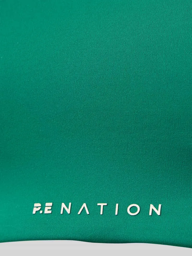 P.E Nation slim fit sport-bh met logodetail groen, foto 3