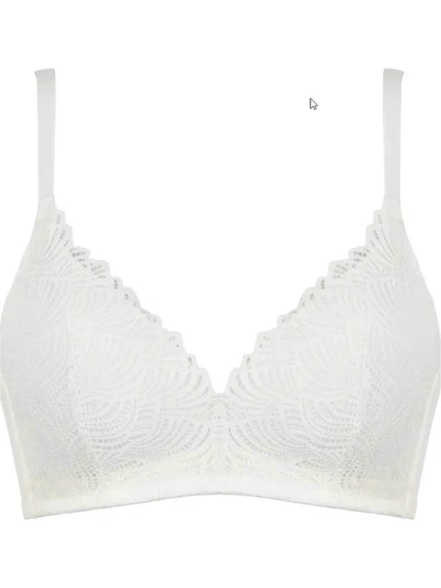 Naturana Soft bh met kant - 5674 - Ecru