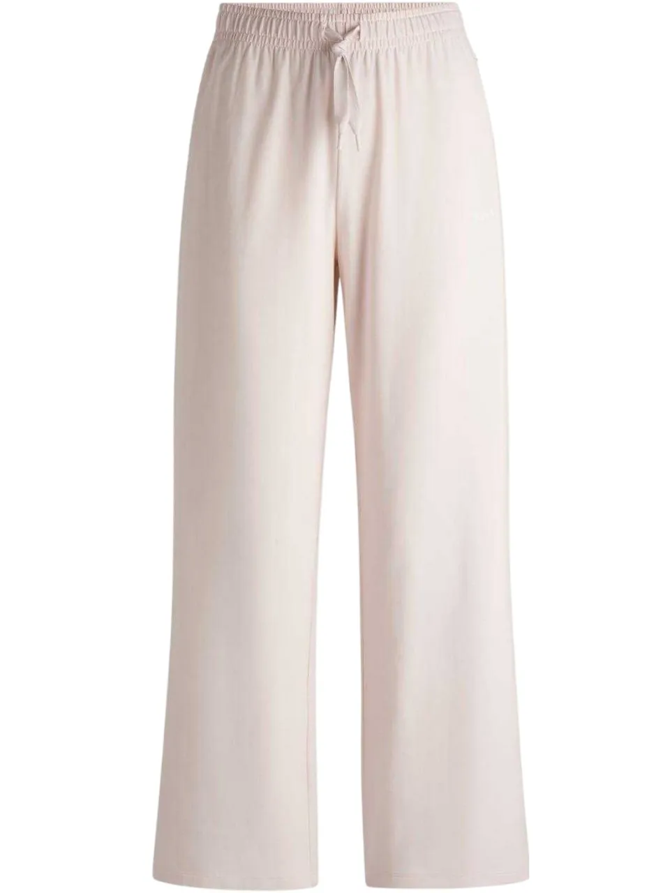 Off White Gestreepte pyjamabroek voor dames met een relaxte pasvorm (Pastel Roze), foto 2