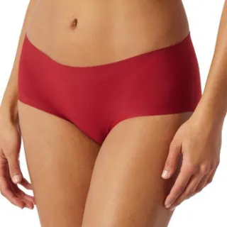 Schiesser Invisible Cotton Hipster Panty Beige,Blauw,Rood
