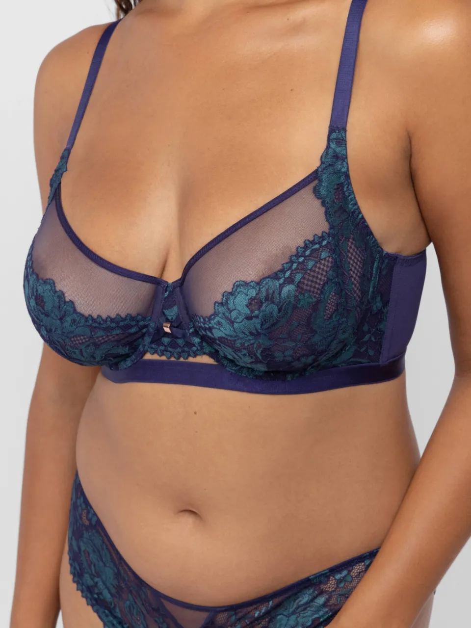 Dorina Jemma beugel-bh blauw, foto 5