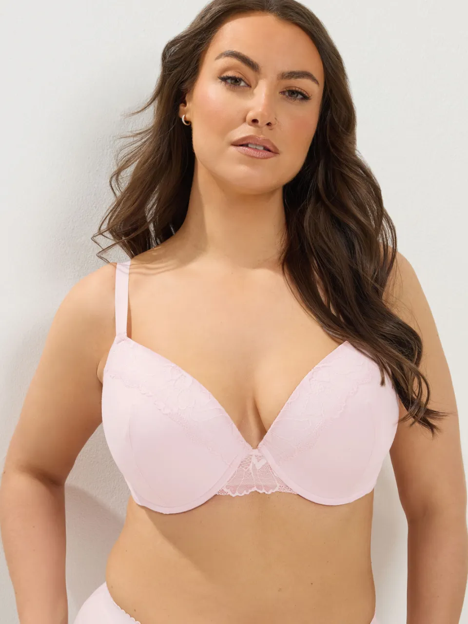 Yours 2Pack Roze En Grijze Beugelbeha’S Met Vulling, foto 5