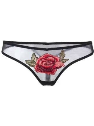 Missya Medina La Lune string zwart Beige,Zwart