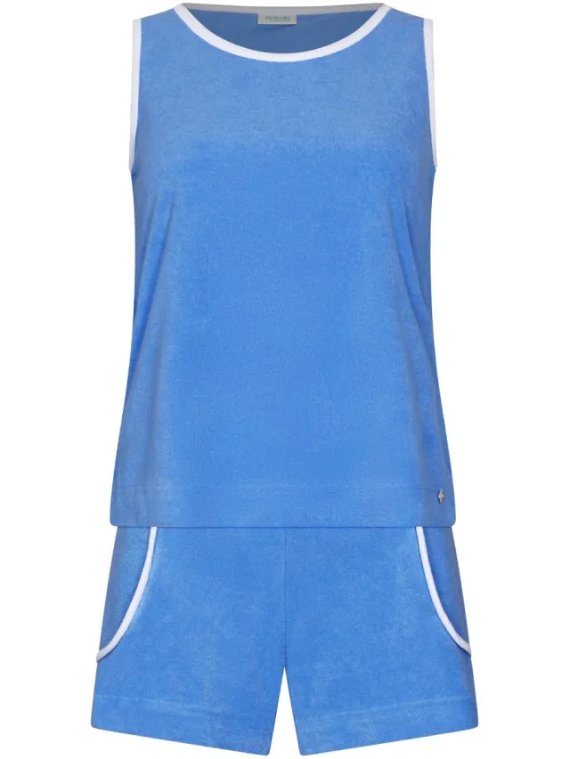 Rebelle MyRebelle - Shortama - Beach set - Tropic Blush - Blauw - Badstof