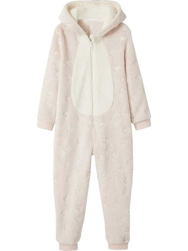 vertbaudet Meisjespyjama berenpak glow-in-the-dark rozen