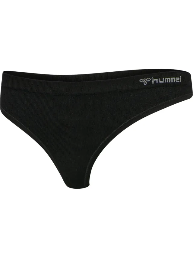 Hummel Hmljuno Seamless Thong zwart
