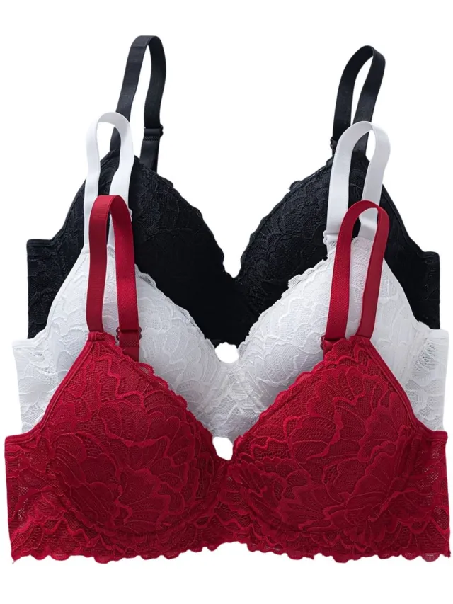 Currero BH Zonder Beugel - Strapless - Zonder Bandjes - Met Voorsluiting - Push-up Bh's - Comfort Beha - Comfortabel - Grote Sluiting - Veelkleurig - Cupmaat