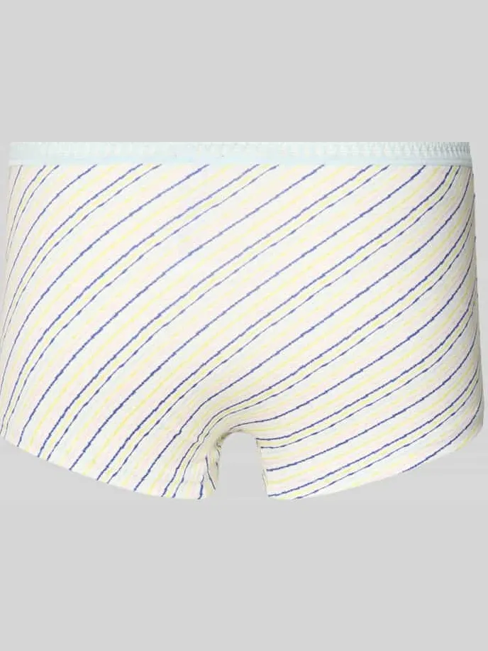 Sloggi slim fit slips met logoprint model 'Crush' in set van 3 lichtblauw, foto 2