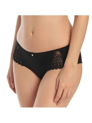 Sassa Lovely Secret Panty Beige,Zwart,Wit