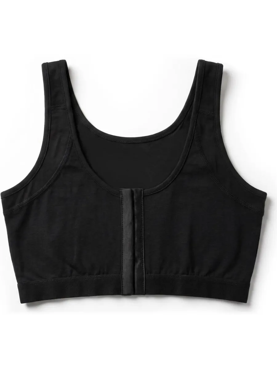 OTS Katoenen bralette zwart, foto 2