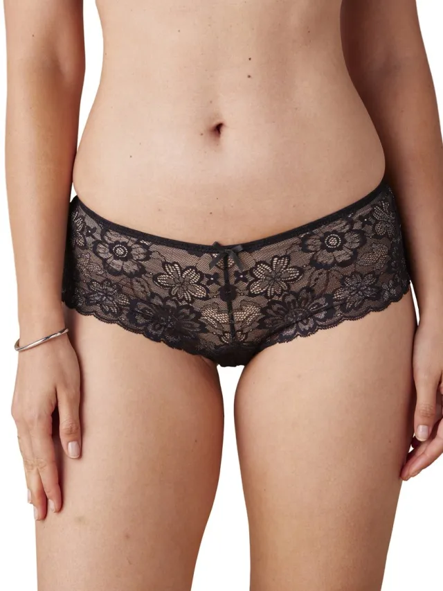 Envie de Fraise Iriserende kanten slip ENVIE DE FRAISE zwart