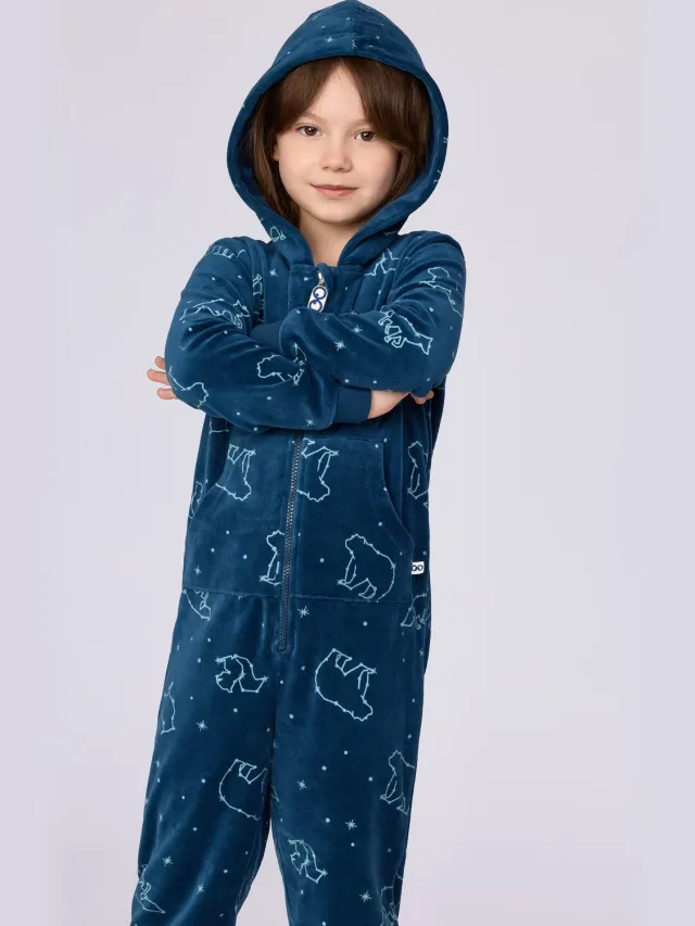 Woody Unisex onesie galaxy print Multi