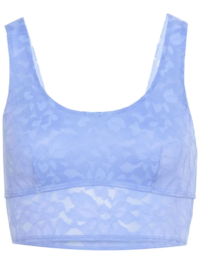 Joop! Jeans Vrouwen Bustier Allover Lace lichtblauw, foto 2